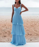 Charming Blue Prom Dress Long Evening Dress,AST1277